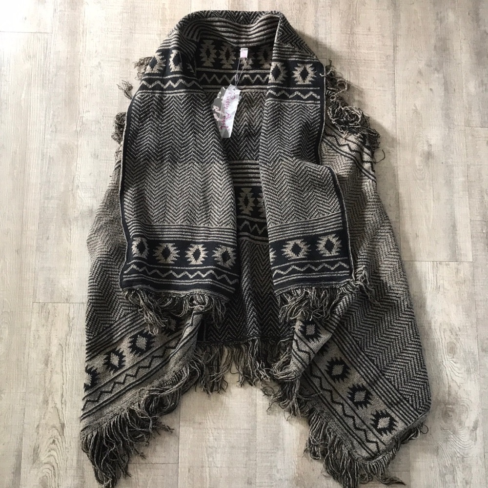 🆕 Tribal Blanket Cardigan